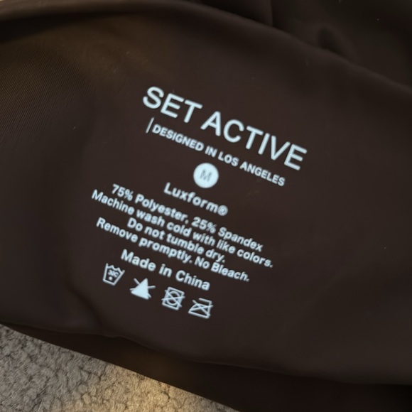 Set Active workout set - brown - Picture 3 of 3